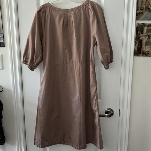 Part Two Cotton Taupe Women’s Dress - Picture 8 of 9